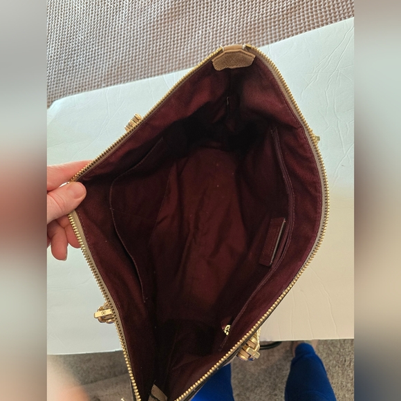 Coach Ava Chain Tote Taupe - Picture 4 of 9